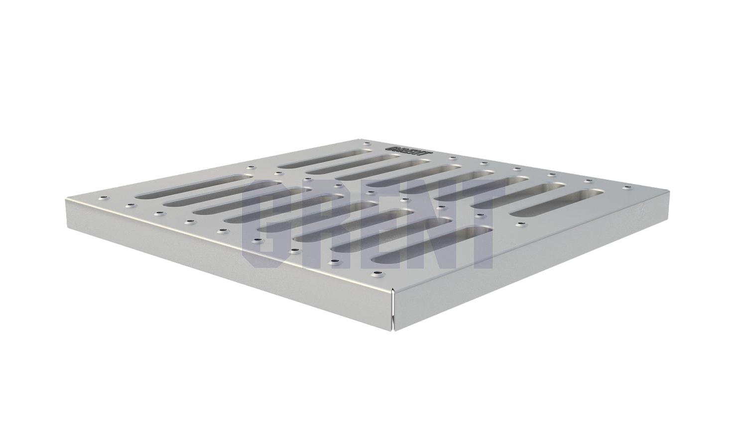 Штампованная решетка стальная GRENT PlasT 300х300 А15