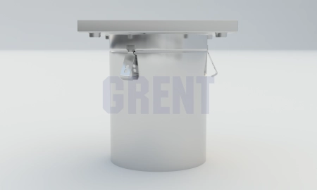 Ревизия GRENT RS 150/110 с гладкой крышкой 