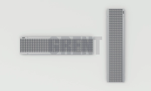 Решетка стальная ячеистая GRENT PlasT DN200 B125