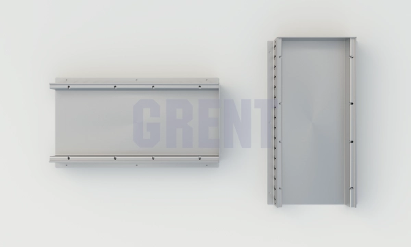 Лоток водоотводный мостовой GRENT MosT 400 торцевой