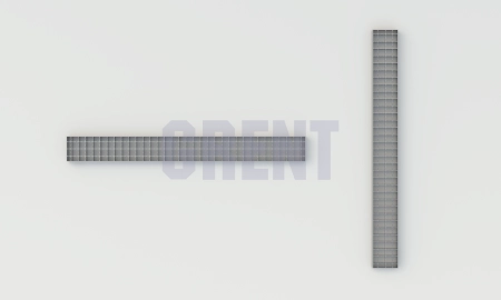 Решетка ячеистая из нержавеющей стали GRENT S 170 ПС 