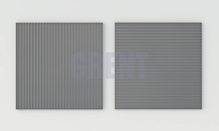 Прессованный настил из нержавеющей стали GRENT 33х11 1000х1000