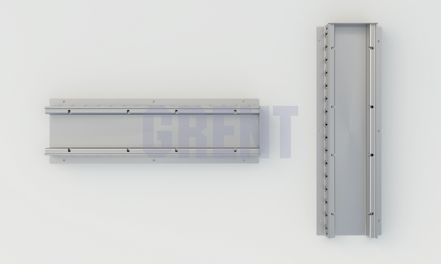 Лоток водоотводный мостовой GRENT MosT 160 торцевой