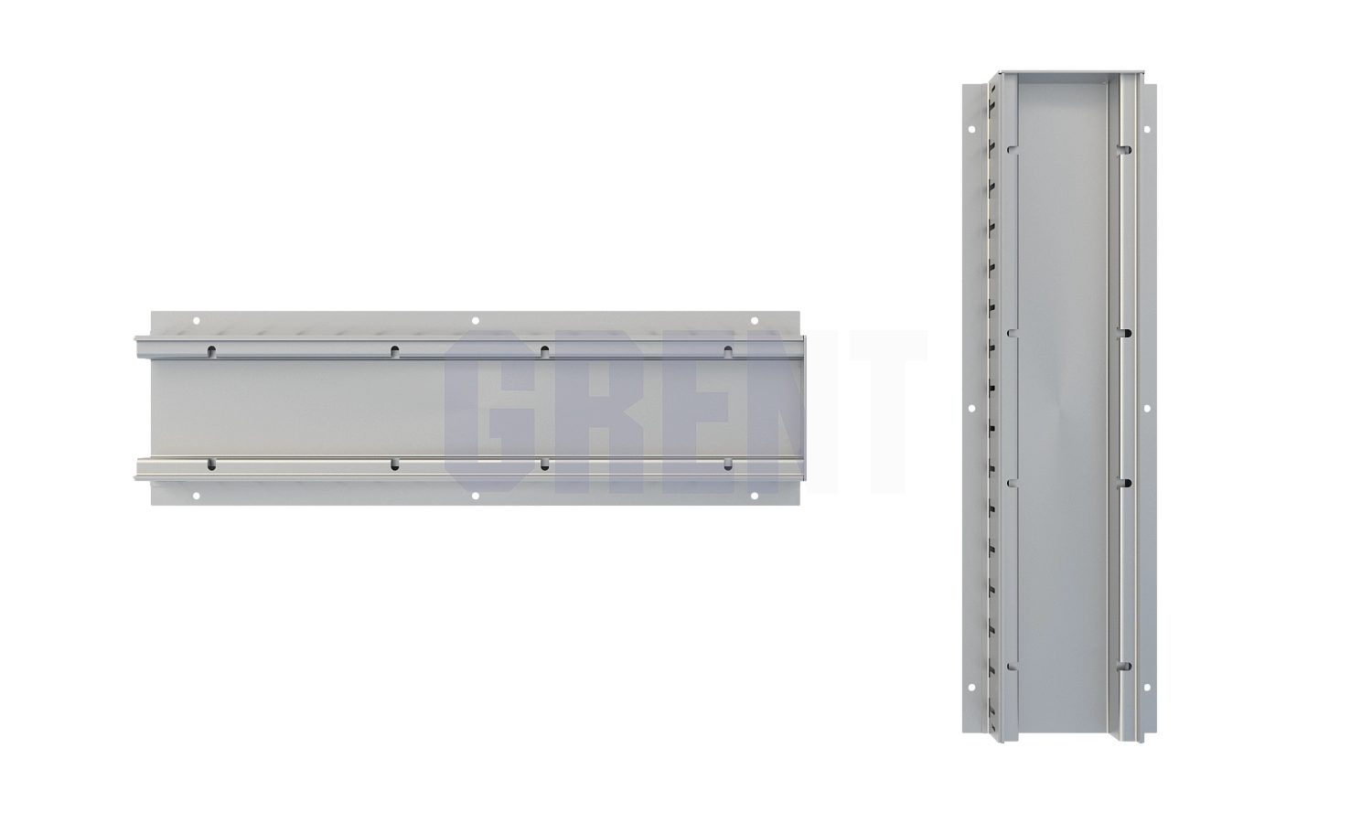 Лоток водоотводный мостовой GRENT MosT 150 торцевой