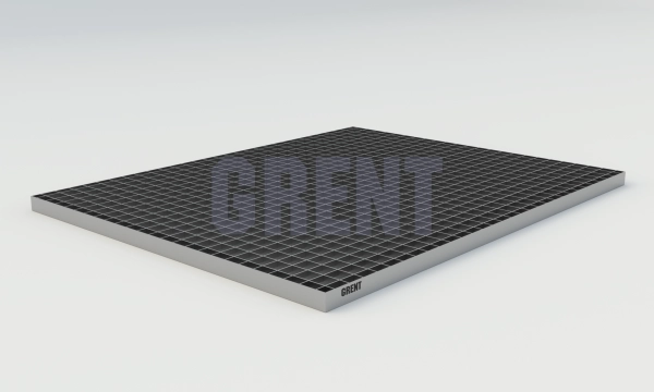 Сварной настил из нержавеющей стали GRENT 33х33 800х1000 Сварной настил из нержавеющей стали GRENT 33х33 800х1000