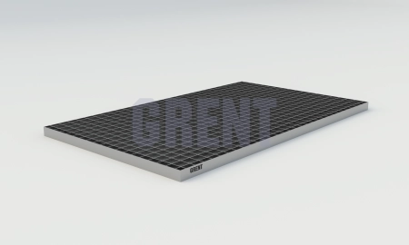 Сварной настил из нержавеющей стали GRENT 33х33 600х1000