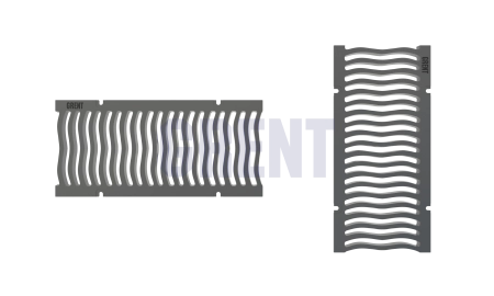 Решетка чугунная волна GRENT PlasT DN200 C250 