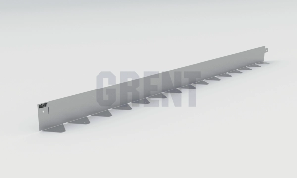 Бордюр стальной GRENT BR L-образный 1200*70, 1,5, оцинкованный