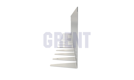 Бордюр стальной GRENT BR L-образный 2400*200, 1,5, оцинкованный