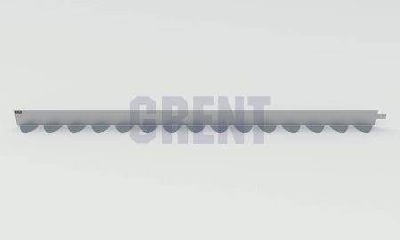 Бордюр стальной GRENT BR L-образный 1200*60, 1,5, оцинкованный