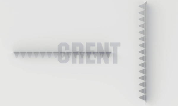 Бордюр стальной GRENT BR L-образный 1200*100, 1,5, оцинкованный