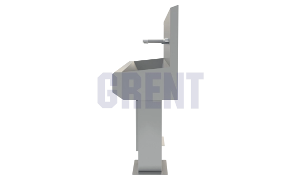 Умывальник 4-секционный на стойке GRENT-S-04