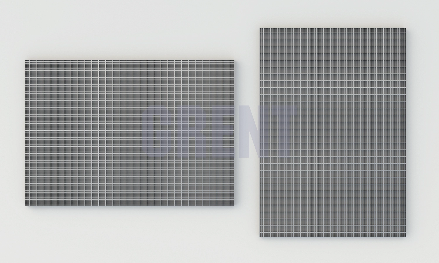 Прессованный настил из нержавеющей стали GRENT 33х11 700х1000