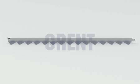 Бордюр стальной GRENT BR L-образный 1200*50, 1,5, оцинкованный