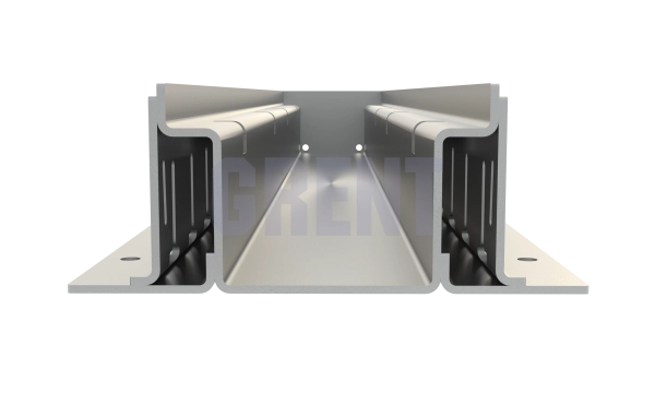 Лоток водоотводный мостовой GRENT MosT 100 торцевой