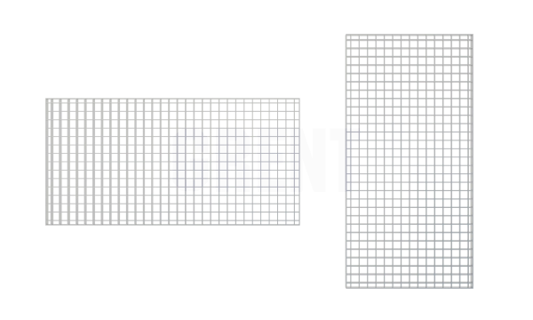 Прессованный настил из нержавеющей стали GRENT 33х33 500х1000