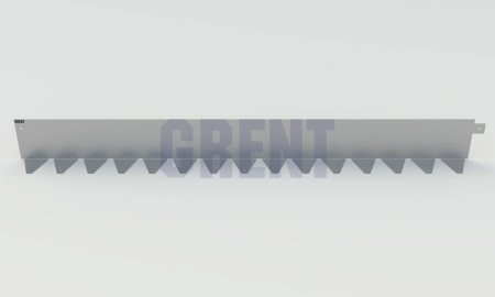 Бордюр стальной GRENT BR L-образный 1200*120, 1,5, оцинкованный