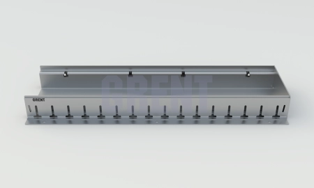 Лоток водоотводный мостовой GRENT MosT 200 торцевой