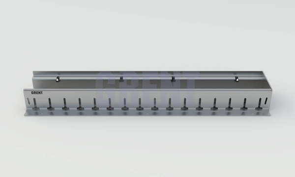 Лоток водоотводный мостовой GRENT MosT 100 торцевой