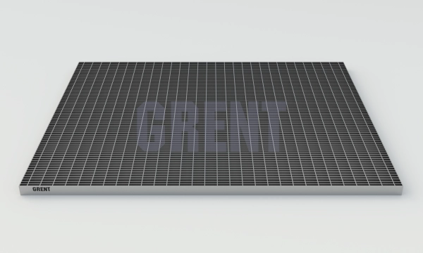 Прессованный настил из нержавеющей стали GRENT 33х11 800х1000 Прессованный настил из нержавеющей стали GRENT 33х11 800х1000