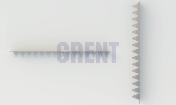 Бордюр стальной GRENT BR L-образный 1200*120, 1,5, оцинкованный