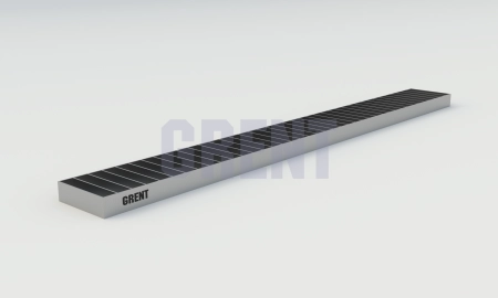 Решетка щелевая из нержавеющей стали GRENT S 80