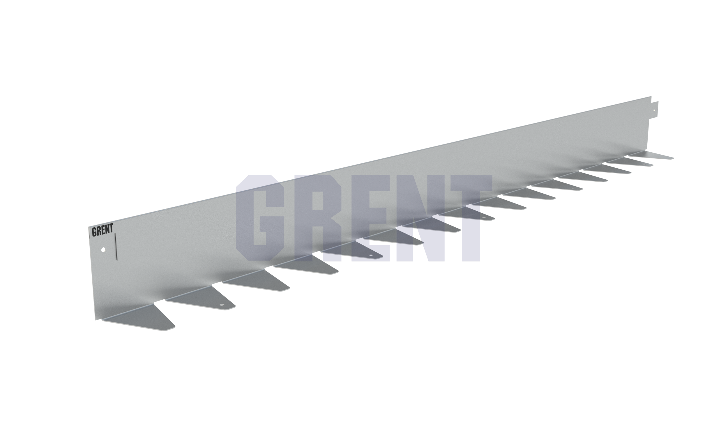 Бордюр стальной GRENT BR L-образный 1200*100, сталь 1.5 мм, нержавеющий Бордюр стальной GRENT BR L-образный 1200*100, сталь 1.5 мм, нержавеющий