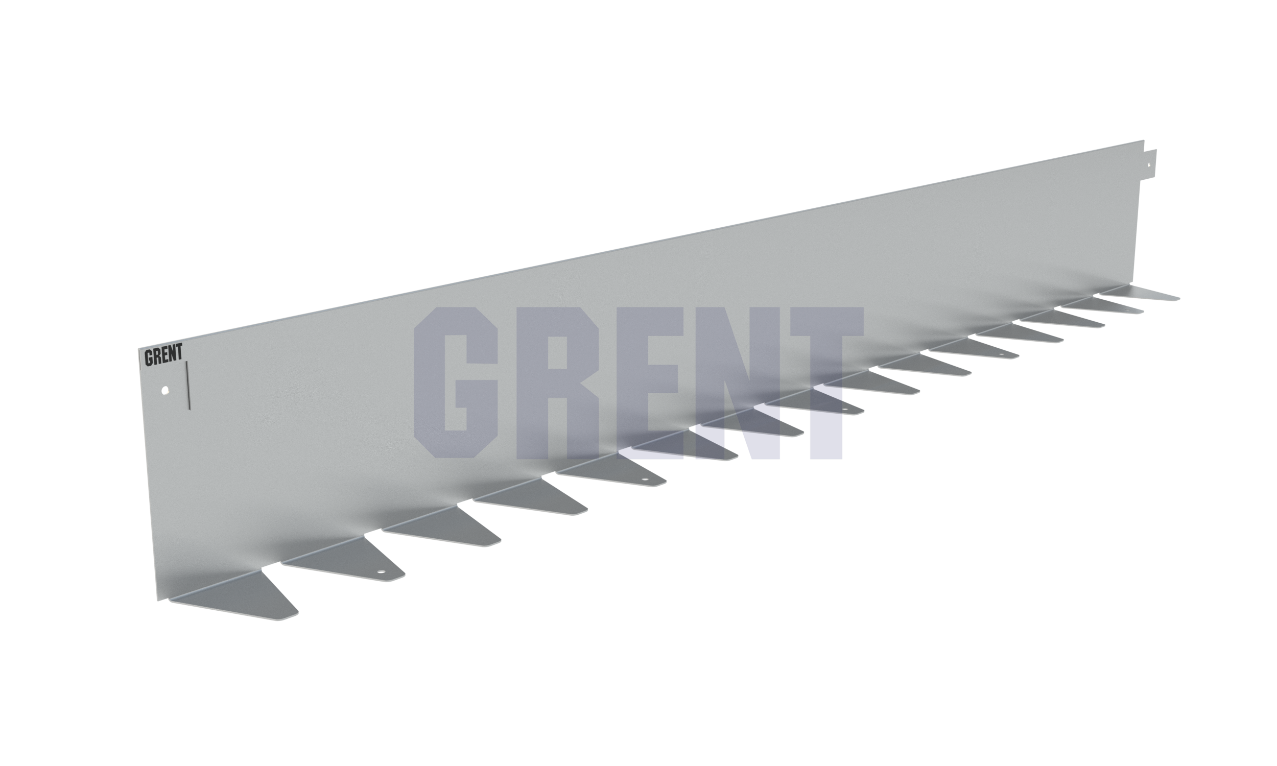 Бордюр стальной GRENT BR L-образный 1200*150, сталь 1.5 мм, нержавеющий Бордюр стальной GRENT BR L-образный 1200*150, сталь 1.5 мм, нержавеющий