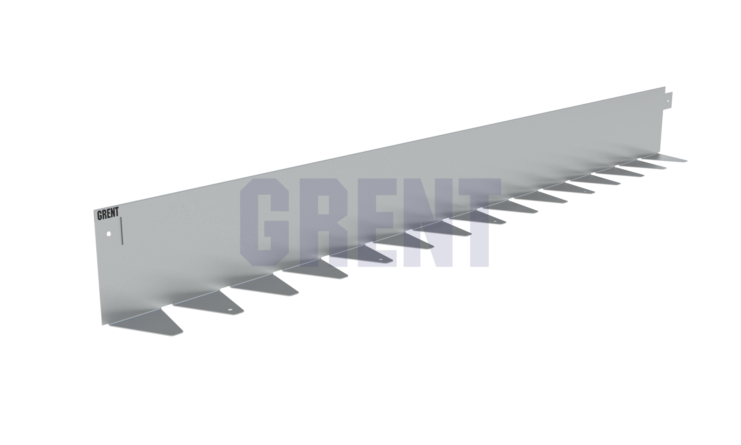 Бордюр стальной GRENT BR L-образный 1200*120, сталь 1.5 мм, нержавеющий Бордюр стальной GRENT BR L-образный 1200*120, сталь 1.5 мм, нержавеющий