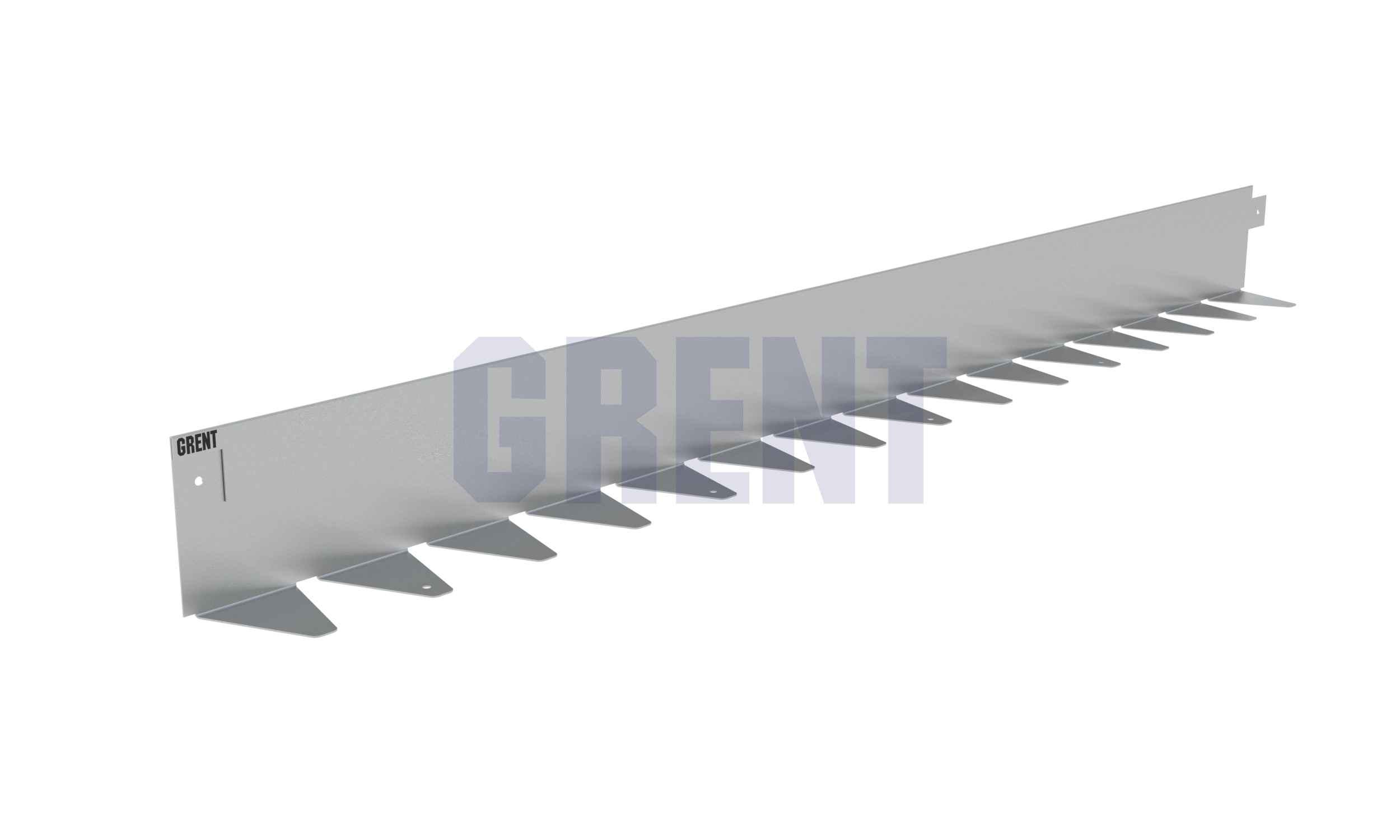 Бордюр стальной GRENT BR L-образный 1200*100, сталь 1.5 мм, нержавеющий Бордюр стальной GRENT BR L-образный 1200*100, сталь 1.5 мм, нержавеющий