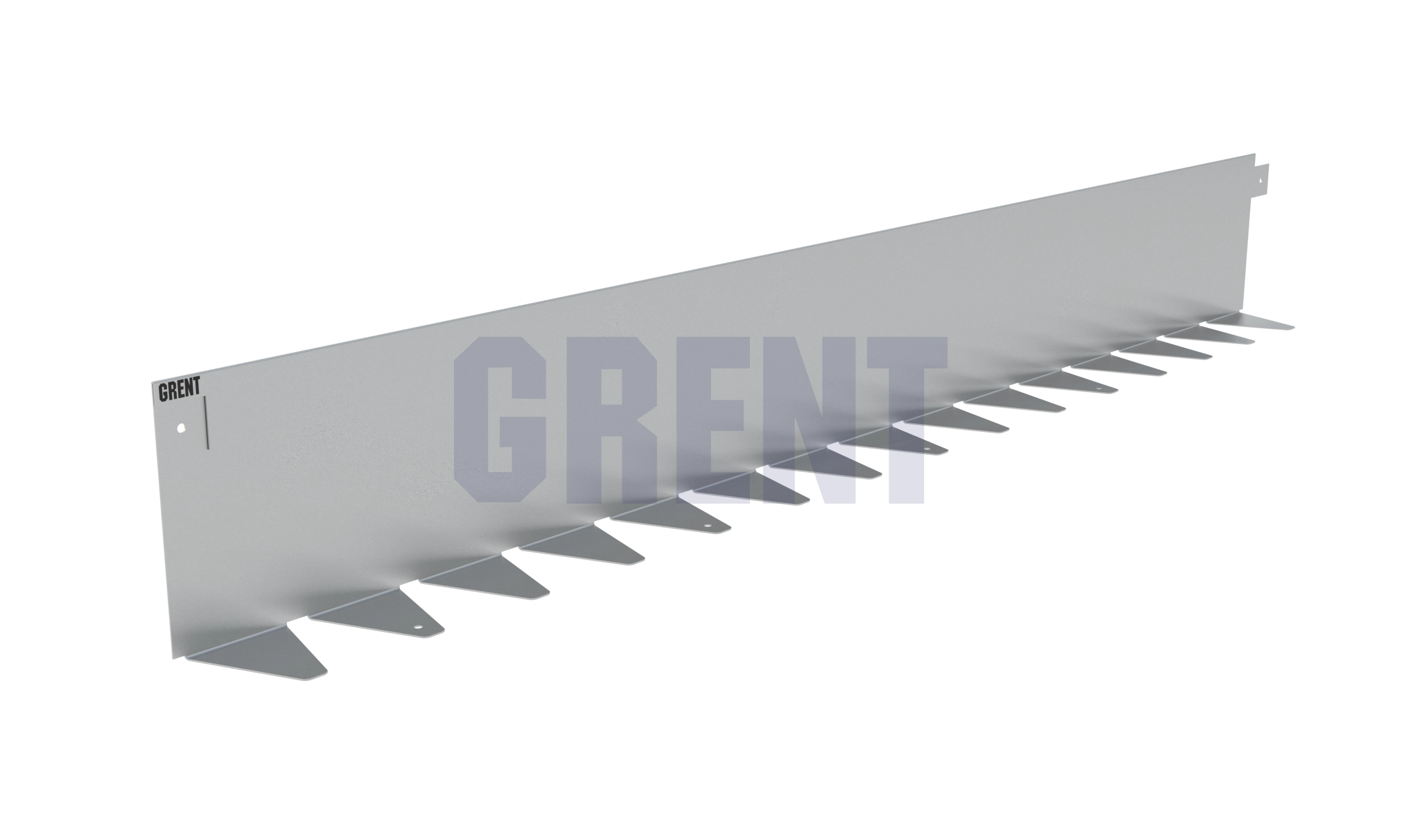 Бордюр стальной GRENT BR L-образный 1200*150, сталь 1.5 мм, нержавеющий Бордюр стальной GRENT BR L-образный 1200*150, сталь 1.5 мм, нержавеющий
