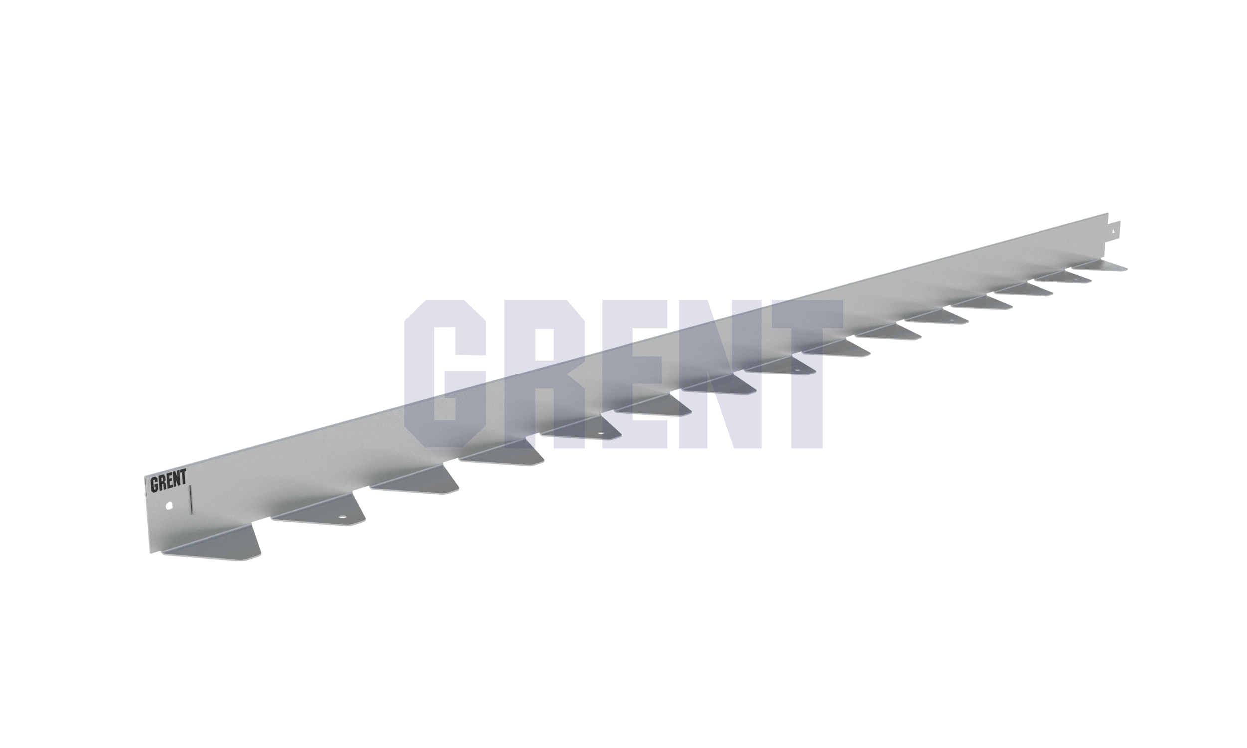 Бордюр стальной GRENT BR L-образный 1200*50, сталь 1.5 мм, нержавеющий Бордюр стальной GRENT BR L-образный 1200*50, сталь 1.5 мм, нержавеющий