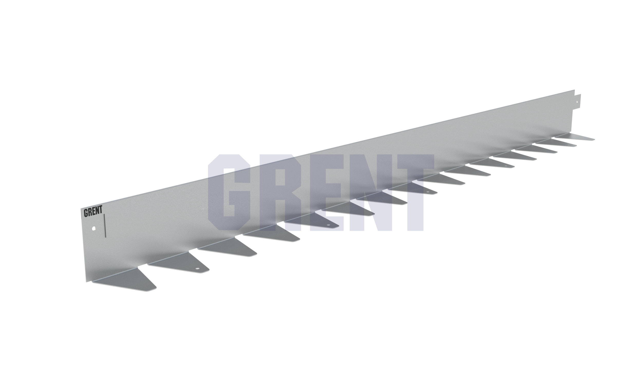 Бордюр стальной GRENT BR L-образный 1200*90, сталь 1.2 мм, нержавеющий Бордюр стальной GRENT BR L-образный 1200*90, сталь 1.2 мм, нержавеющий