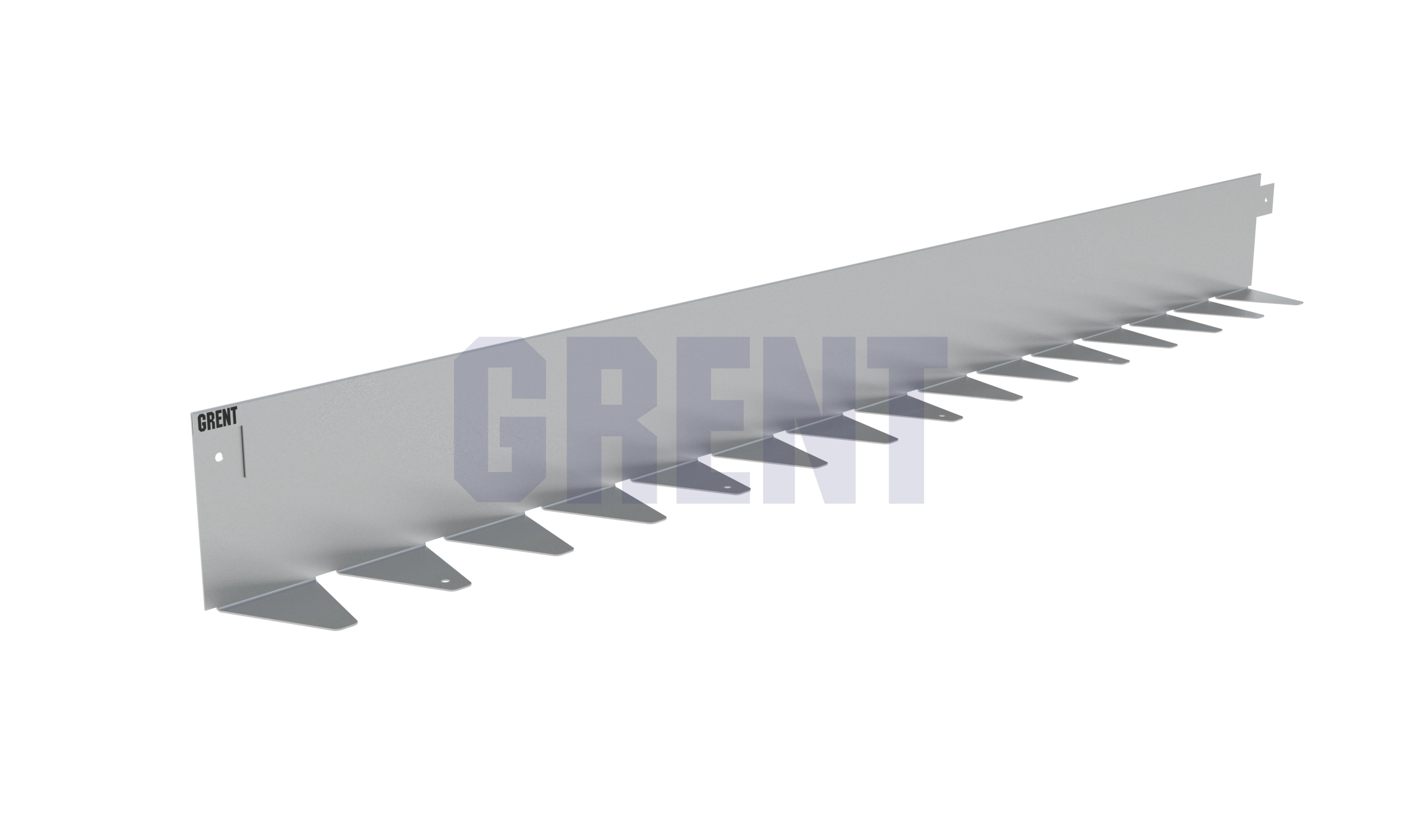 Бордюр стальной GRENT BR L-образный 1200*110, сталь 1.5 мм, нержавеющий Бордюр стальной GRENT BR L-образный 1200*110, сталь 1.5 мм, нержавеющий