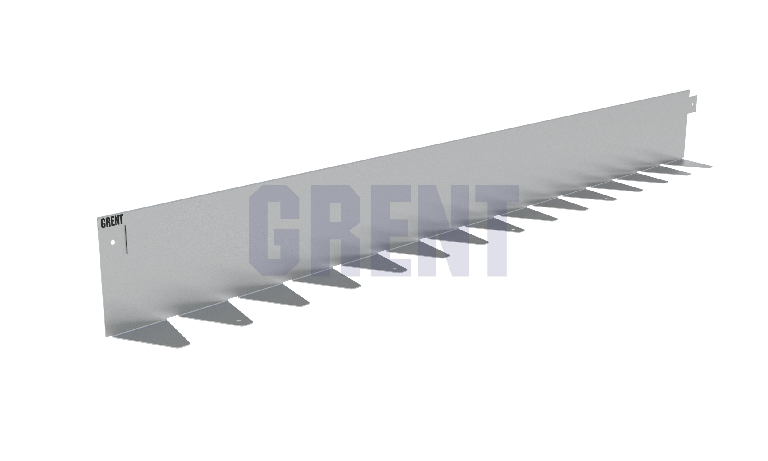 Бордюр стальной GRENT BR L-образный 1200*120, сталь 1.5 мм, нержавеющий Бордюр стальной GRENT BR L-образный 1200*120, сталь 1.5 мм, нержавеющий